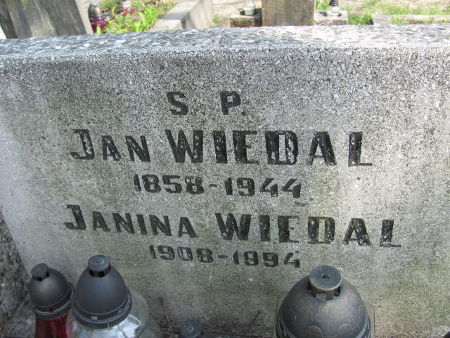 Janina Wiedal 1908 Częstochowa - Grobonet - Wyszukiwarka osób pochowanych