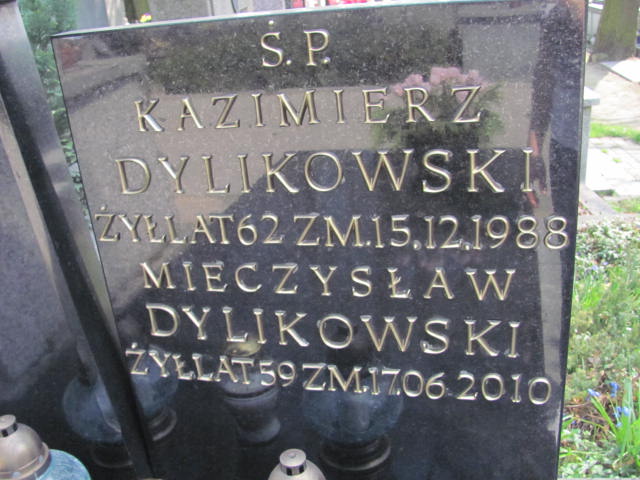  Dylikowski 1926 Częstochowa - Grobonet - Wyszukiwarka osób pochowanych