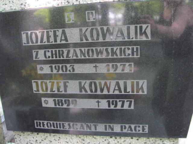  Kowalik 1903 Częstochowa - Grobonet - Wyszukiwarka osób pochowanych