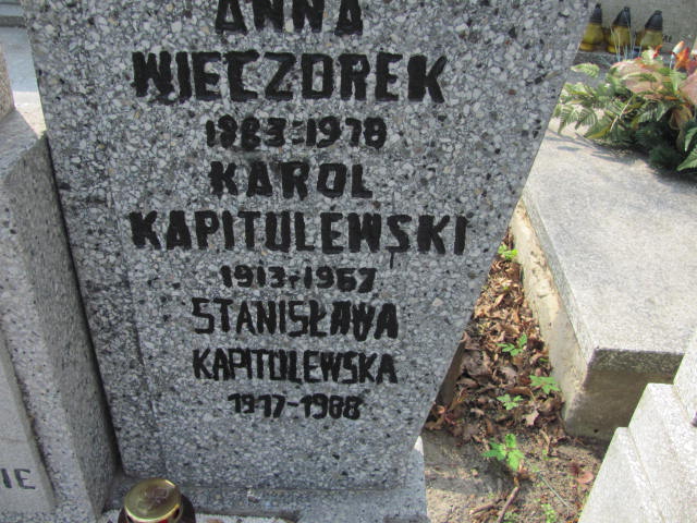  Kapitulewska 1917 Częstochowa - Grobonet - Wyszukiwarka osób pochowanych