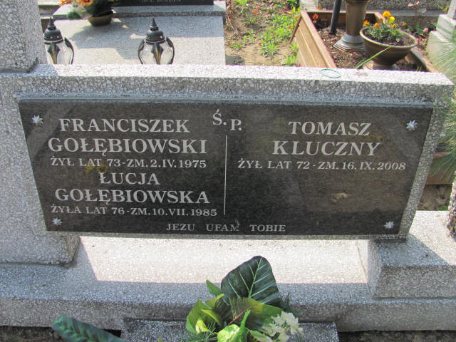  Gołębiowski 1902 Częstochowa - Grobonet - Wyszukiwarka osób pochowanych