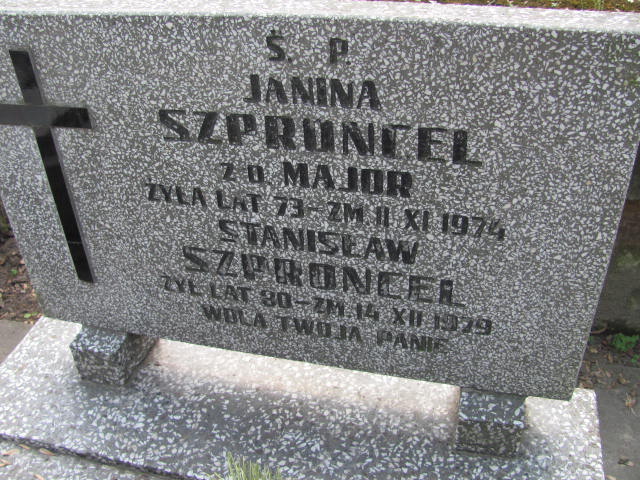  Szproncel 1899 Częstochowa - Grobonet - Wyszukiwarka osób pochowanych