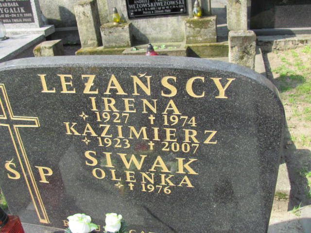  Siwak 1976 Częstochowa - Grobonet - Wyszukiwarka osób pochowanych