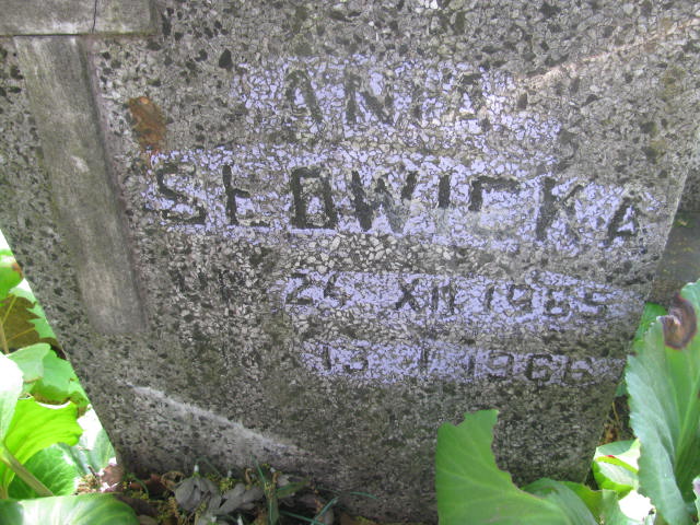  Słowicka 1965 Częstochowa - Grobonet - Wyszukiwarka osób pochowanych