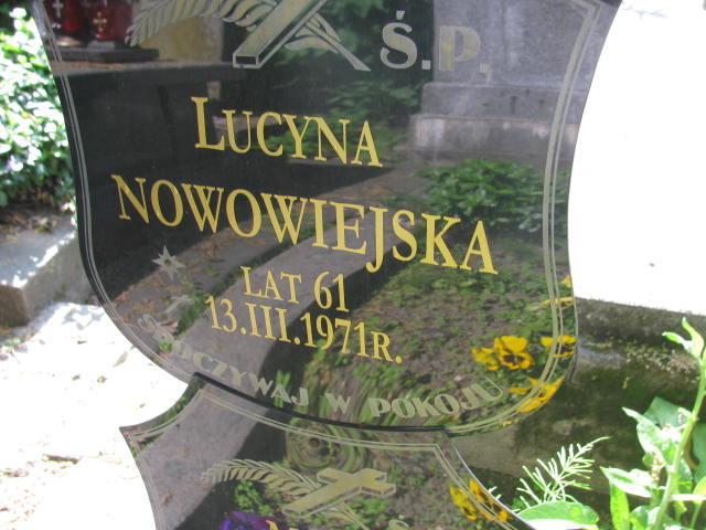 Lucyna Nowowiejska 1907 Częstochowa - Grobonet - Wyszukiwarka osób pochowanych