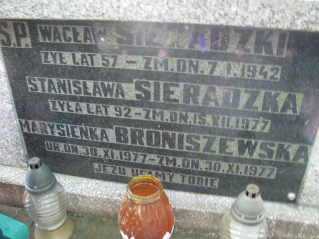  Sieradzka 1885 Częstochowa - Grobonet - Wyszukiwarka osób pochowanych