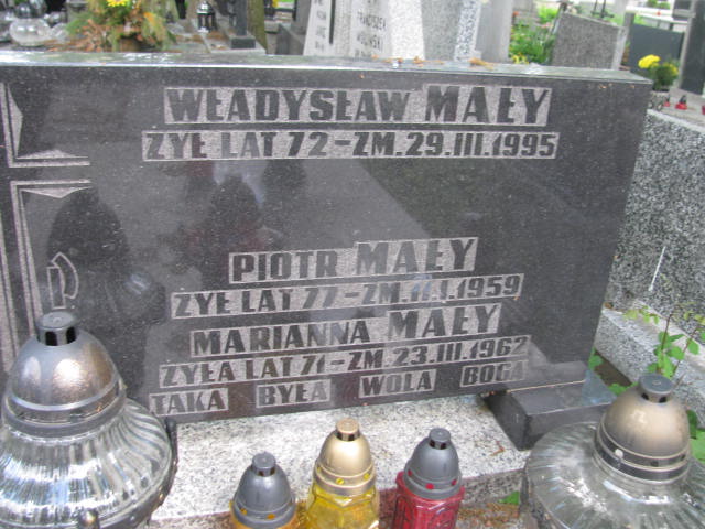  Mały 1953 Częstochowa - Grobonet - Wyszukiwarka osób pochowanych