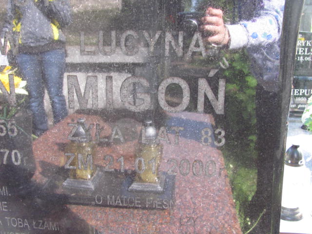  Migoń 1916 Częstochowa - Grobonet - Wyszukiwarka osób pochowanych