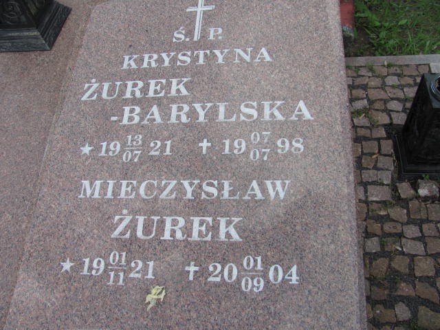  Żurek Częstochowa - Grobonet - Wyszukiwarka osób pochowanych