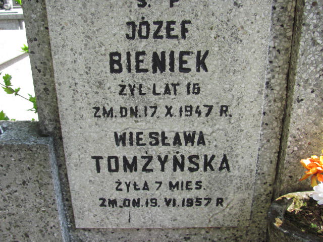  Tomźyński 1955 Częstochowa - Grobonet - Wyszukiwarka osób pochowanych