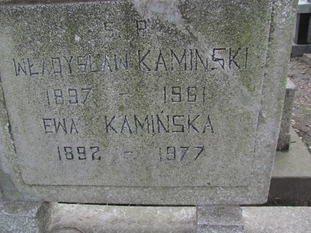  Kamińska 1892 Częstochowa - Grobonet - Wyszukiwarka osób pochowanych