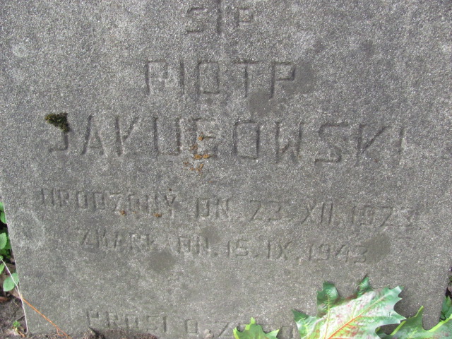  Jakubowski 1923 Częstochowa - Grobonet - Wyszukiwarka osób pochowanych