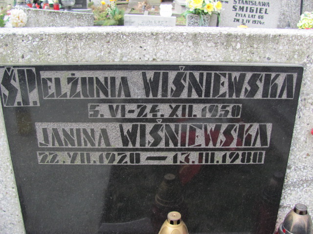  Wiśniewska 1950 Częstochowa - Grobonet - Wyszukiwarka osób pochowanych