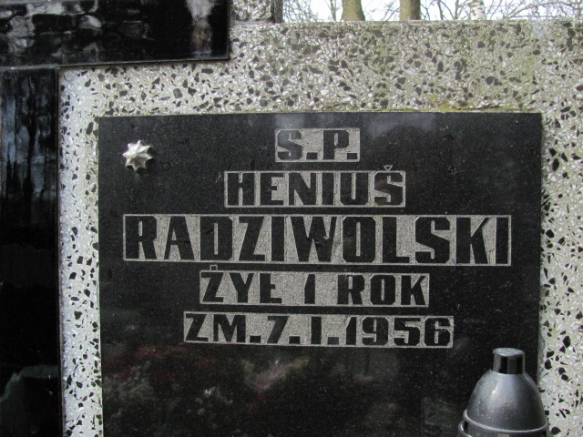  Radziwolska 1919 Częstochowa - Grobonet - Wyszukiwarka osób pochowanych