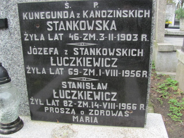  Łuczkiewicz Częstochowa - Grobonet - Wyszukiwarka osób pochowanych