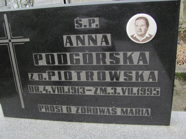 Anna Podgórska 1913 Częstochowa - Grobonet - Wyszukiwarka osób pochowanych