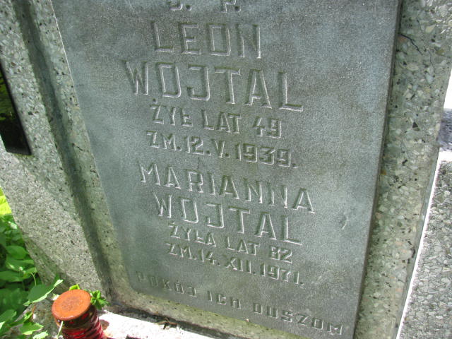  Wojtal 1890 Częstochowa - Grobonet - Wyszukiwarka osób pochowanych