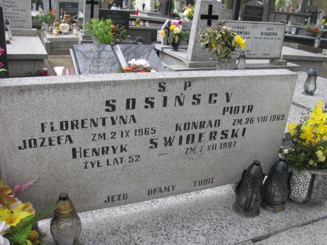  Sosiński Częstochowa - Grobonet - Wyszukiwarka osób pochowanych