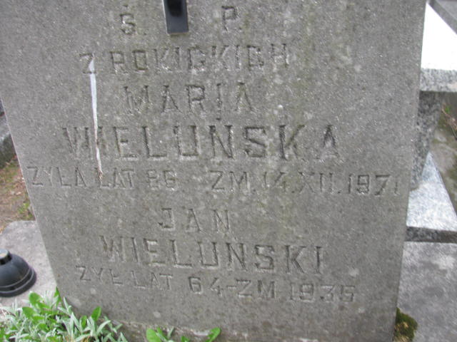  Wieluńska 1885 Częstochowa - Grobonet - Wyszukiwarka osób pochowanych