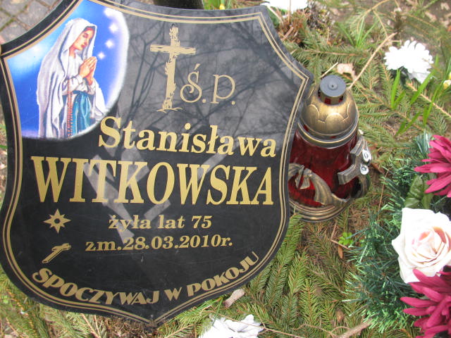  Witkowska 1934 Częstochowa - Grobonet - Wyszukiwarka osób pochowanych