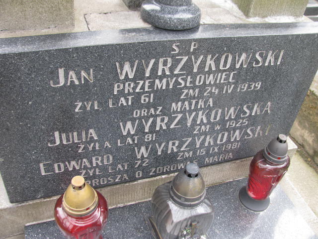  Wyrzykowska Częstochowa - Grobonet - Wyszukiwarka osób pochowanych