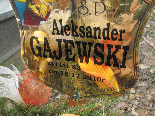  Gajewski Częstochowa - Grobonet - Wyszukiwarka osób pochowanych