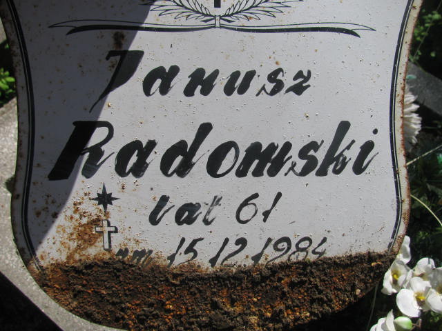  Radomski 1923 Częstochowa - Grobonet - Wyszukiwarka osób pochowanych