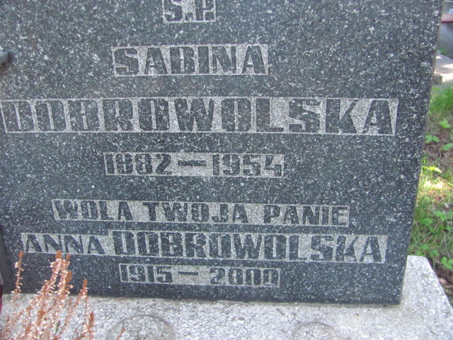 Anna Dobrowolska 1915 Częstochowa - Grobonet - Wyszukiwarka osób pochowanych