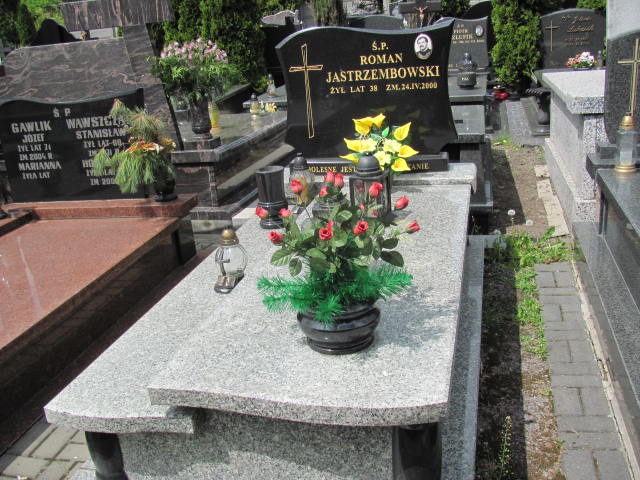 Grób Mirosława Domańska