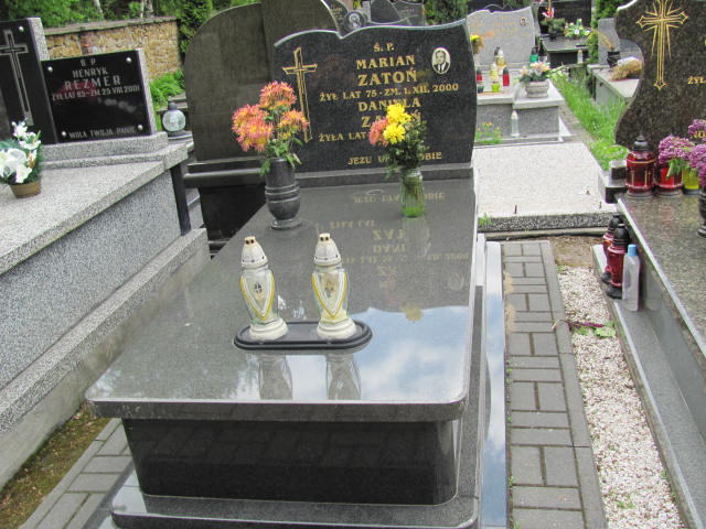 Grób Daniela Zatoń