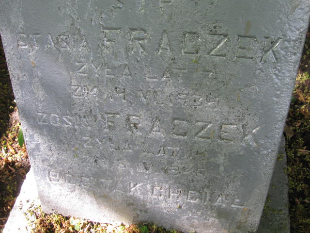 Zofia Frączek Częstochowa - Grobonet - Wyszukiwarka osób pochowanych