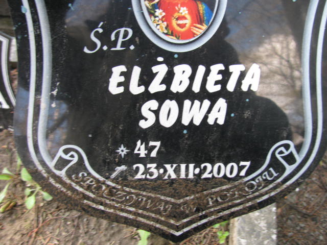  Sowa 1960 Częstochowa - Grobonet - Wyszukiwarka osób pochowanych