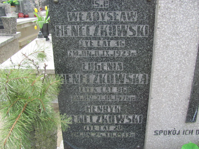  Heneczkowski Częstochowa - Grobonet - Wyszukiwarka osób pochowanych