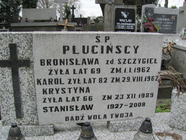  Plucińska 1923 Częstochowa - Grobonet - Wyszukiwarka osób pochowanych