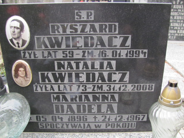  Dądela 1896 Częstochowa - Grobonet - Wyszukiwarka osób pochowanych