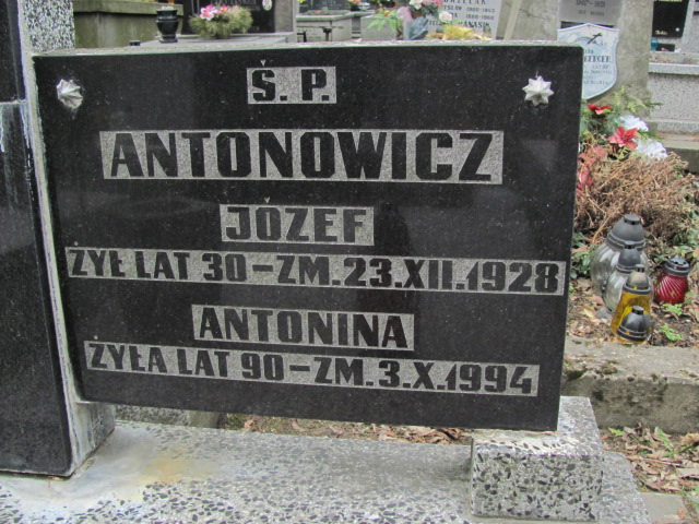  Antonowicz Częstochowa - Grobonet - Wyszukiwarka osób pochowanych