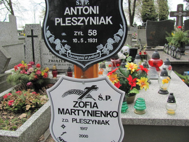  Martynienko 1917 Częstochowa - Grobonet - Wyszukiwarka osób pochowanych