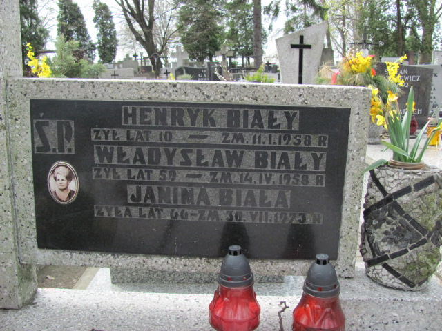  Biały Częstochowa - Grobonet - Wyszukiwarka osób pochowanych