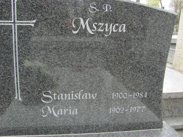 Stanisław Mszyca 1900 Częstochowa - Grobonet - Wyszukiwarka osób pochowanych