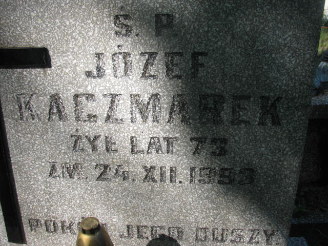  Kaczmarek 1920 Częstochowa - Grobonet - Wyszukiwarka osób pochowanych