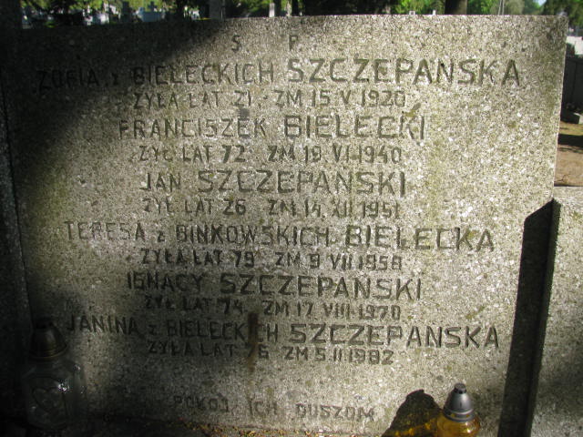  Szczepański Częstochowa - Grobonet - Wyszukiwarka osób pochowanych