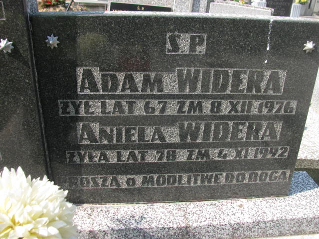  Widera 1909 Częstochowa - Grobonet - Wyszukiwarka osób pochowanych