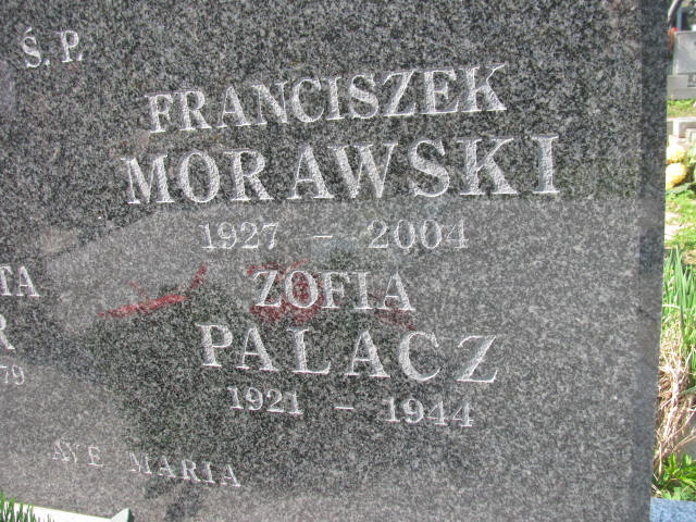  Morawska 1931 Częstochowa - Grobonet - Wyszukiwarka osób pochowanych