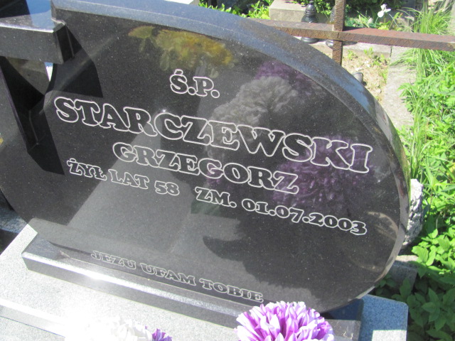  Starczewski 1947 Częstochowa - Grobonet - Wyszukiwarka osób pochowanych