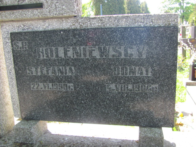 Donat Holeniewski 1908 Częstochowa - Grobonet - Wyszukiwarka osób pochowanych