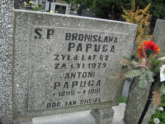  Papuga 1897 Częstochowa - Grobonet - Wyszukiwarka osób pochowanych