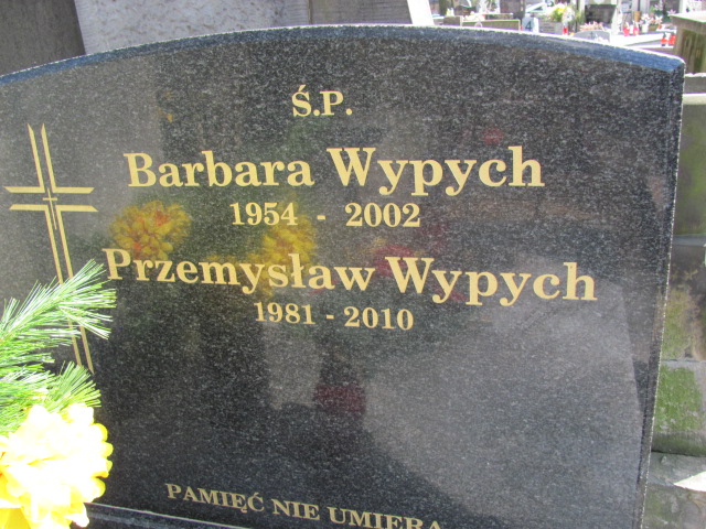 Barbara Wypych 1954 Częstochowa - Grobonet - Wyszukiwarka osób pochowanych