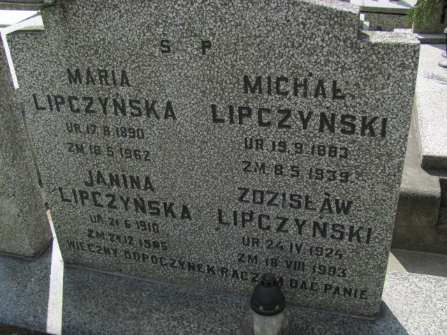  Lipczyńska 1910 Częstochowa - Grobonet - Wyszukiwarka osób pochowanych