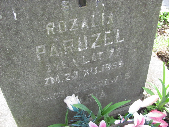 Paruzel Częstochowa - Grobonet - Wyszukiwarka osób pochowanych