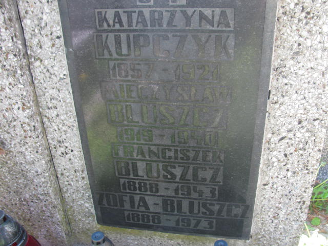  Bluszcz 1888 Częstochowa - Grobonet - Wyszukiwarka osób pochowanych